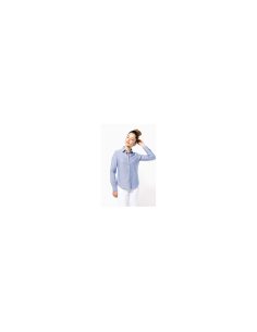LADIES' LONG-SLEEVED OXFORD SHIRT