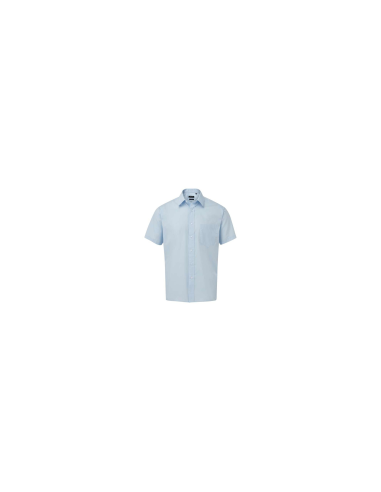 MEN'S SHORT SLEEVE POPLIN SHIRT