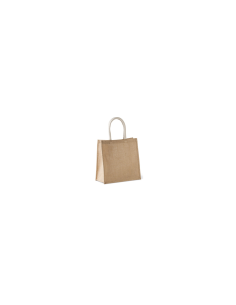 JUTE CANVAS TOTE - LARGE