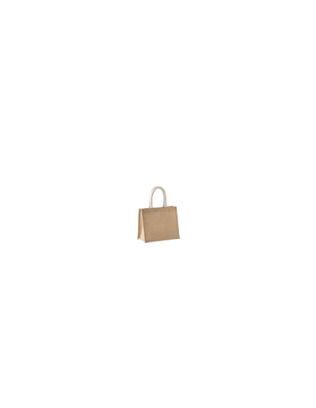 JUTE CANVAS TOTE - MEDIUM