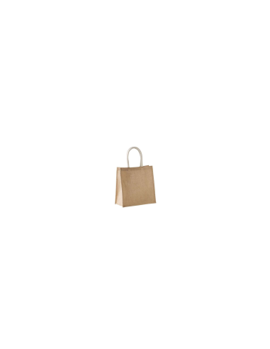 JUTE CANVAS TOTE - LARGE