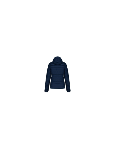 LADIES' LIGHTWEIGHT HOODED PADDED JACKET