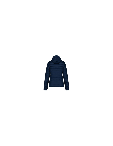 LADIES' LIGHTWEIGHT HOODED PADDED JACKET