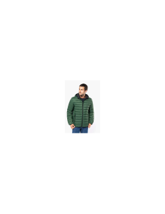 MEN'S LIGHTWEIGHT HOODED PADDED JACKET