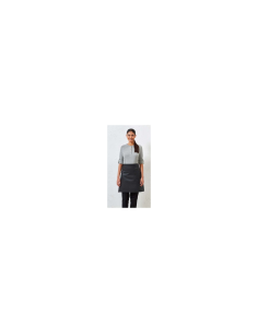 'DIVISION' WAXED LOOK DENIM WAIST APRON