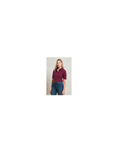 'MULLIGAN' CHECK - WOMEN'S LONG SLEEVE COTTON SHIRT