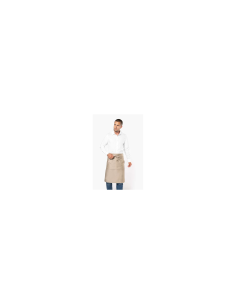POLYCOTTON LONG APRON