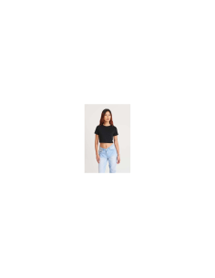 WOMEN'S TRI-BLEND CROPPED T