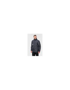 DETACHABLE-SLEEVED WORKWEAR PARKA