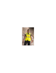 COMFORT EXECUTIVE SAFETY VEST \"HAMBURG\" - MULTIFUNCTIONAL WITH POCKETS