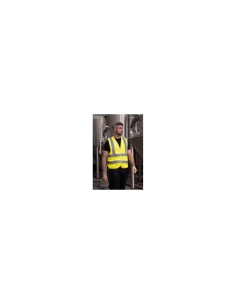 SAFETY / FUNCTIONAL VEST \"HANNOVER\" - FOUR REFLECTIVE STRIPES