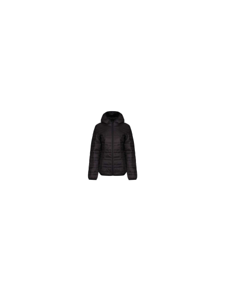 WOMENS HOODED PACKAWAY FIREDOWN JACKET
