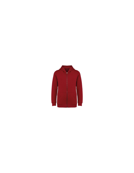 ECO-FRIENDLY KIDS’ FULL ZIP HOODED SWEATSHIRT