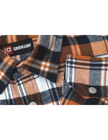 Koszula green leaf | napy