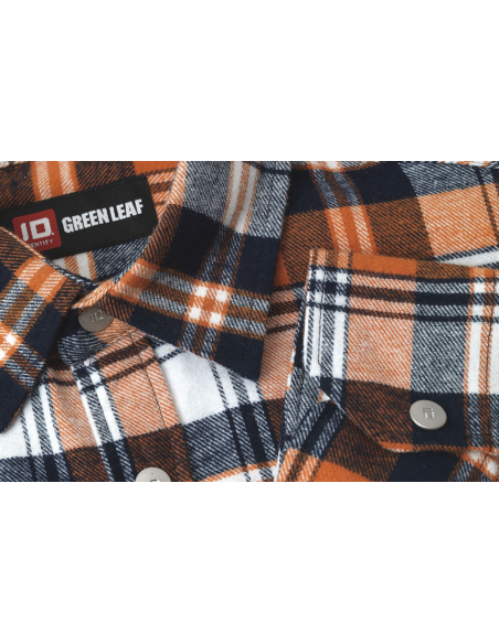 Koszula green leaf | napy