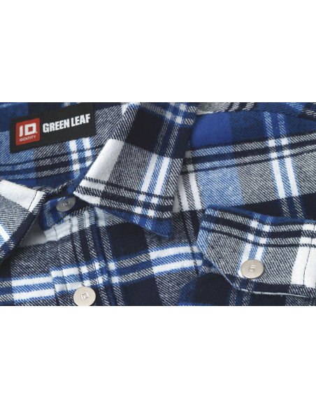 Koszula green leaf | napy