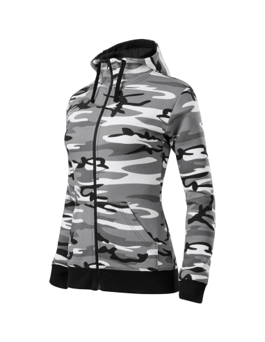 Bluza damska Camo Zipper