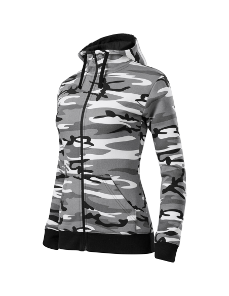 Bluza damska Camo Zipper