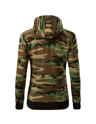 Bluza damska Camo Zipper