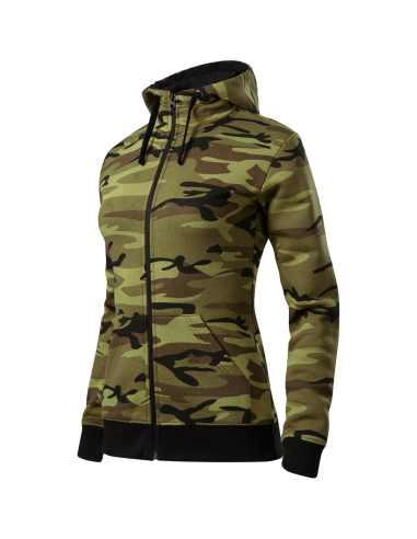 Bluza damska Camo Zipper