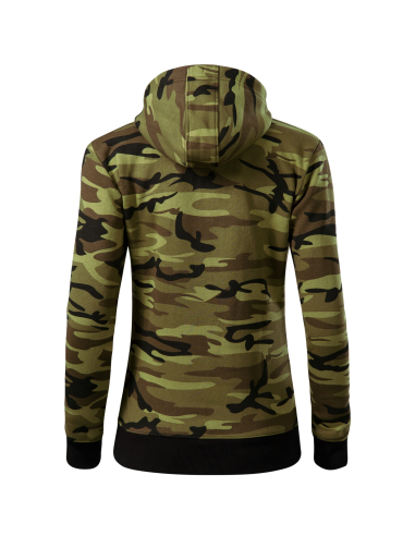Bluza damska Camo Zipper