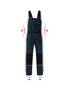 Spodnie robocze ogrodniczki męskie Woody