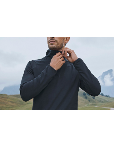 GEYSER bluza treningowa stretch | ¼ zip