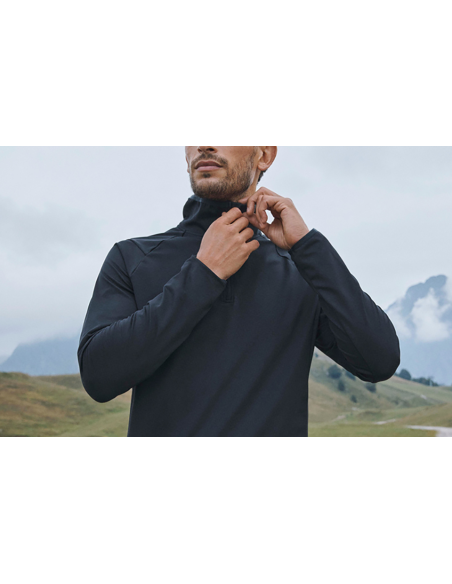 GEYSER bluza treningowa stretch | ¼ zip