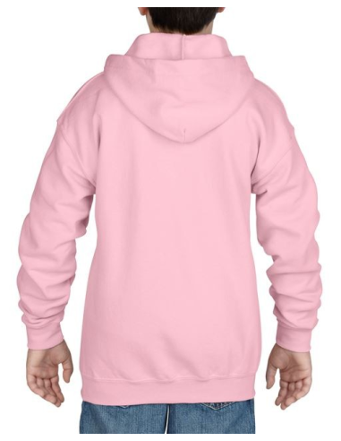 HEAVY BLEND™ YOUTH FULL ZIP HOODED SWEATSHIRT