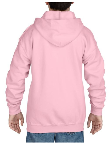 HEAVY BLEND™ YOUTH FULL ZIP HOODED SWEATSHIRT