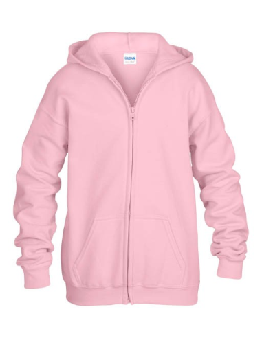 HEAVY BLEND™ YOUTH FULL ZIP HOODED SWEATSHIRT