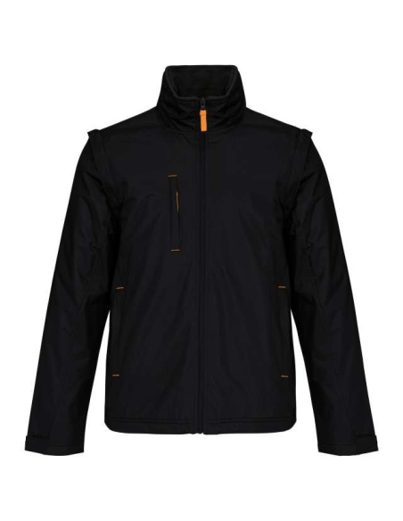 SCORE - DETACHABLE-SLEEVED BLOUSON JACKET