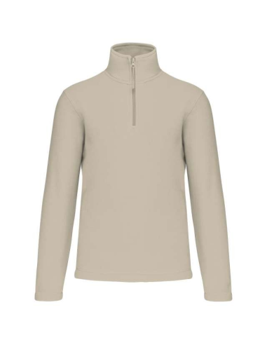 ENZO - ZIP NECK MICROFLEECE JACKET