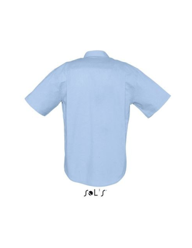 SOL'S BRISBANE - SHORT SLEEVE OXFORD MEN'S SHIRT