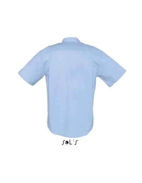 SOL'S BRISBANE - SHORT SLEEVE OXFORD MEN'S SHIRT