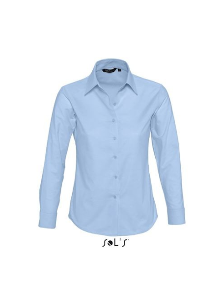 SOL'S EMBASSY - LONG SLEEVE OXFORD WOMEN'S SHIRT