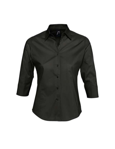 SOL'S EFFECT - 3/4 SLEEVE STRETCH WOMEN'S SHIRT