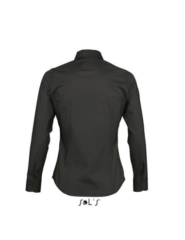 SOL'S EDEN - LONG SLEEVE STRETCH WOMEN'S SHIRT
