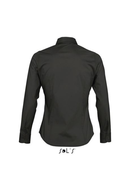 SOL'S EDEN - LONG SLEEVE STRETCH WOMEN'S SHIRT