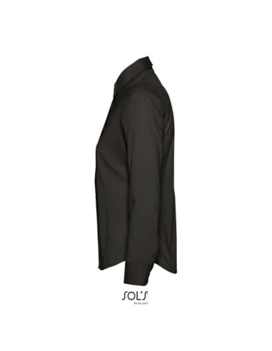 SOL'S EDEN - LONG SLEEVE STRETCH WOMEN'S SHIRT