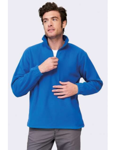 SOL'S NESS - FLEECE 1/4 ZIP SWEATSHIRT
