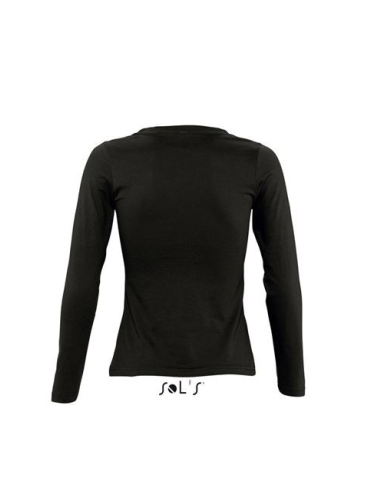 SOL'S MAJESTIC - WOMEN'S ROUND COLLAR LONG SLEEVE T-SHIRT