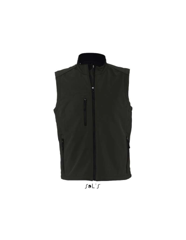 SOL'S RALLYE MEN - SLEEVELESS SOFTSHELL JACKET