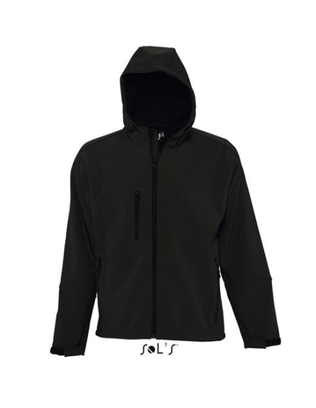 SOL'S REPLAY MEN - HOODED SOFTSHELL