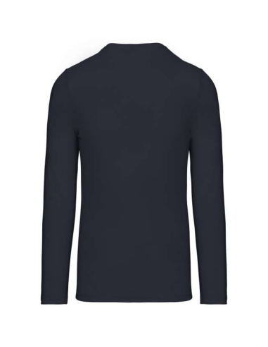 MEN'S LONG-SLEEVED V-NECK T-SHIRT