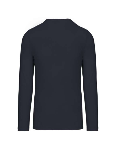 MEN'S LONG-SLEEVED V-NECK T-SHIRT
