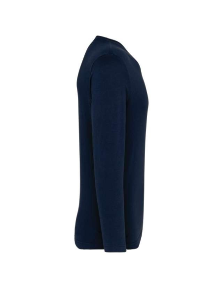 MEN'S LONG-SLEEVED V-NECK T-SHIRT