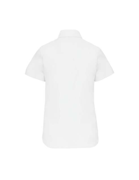 LADIES' SHORT-SLEEVED OXFORD SHIRT