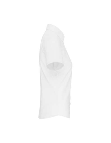 LADIES' SHORT-SLEEVED OXFORD SHIRT