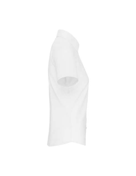 LADIES' SHORT-SLEEVED OXFORD SHIRT